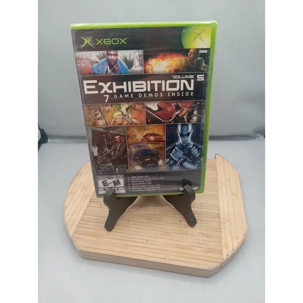 Exhibition: Demo Disc for‎ Xbox -- Vol. 5 (Microsoft Xbox, 2004) NIB SEALED
